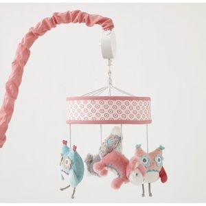 Levtex Fiona Nursery Mobile - Pink & Teal